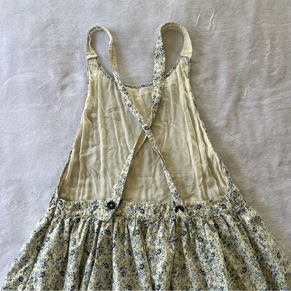 Free People Petunia Mini Dress Large in Tea Combo - Picture 9 of 11